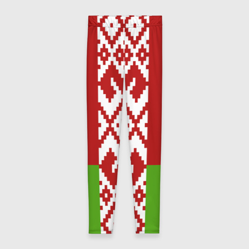 Леггинсы 3D Беларусь флаг, цвет 3D печать