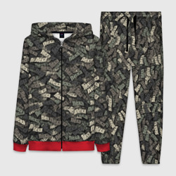 Женский костюм 3D Именной камуфляж Лёха