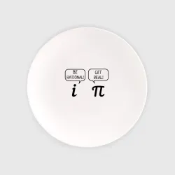Тарелка Be rational - Get Real