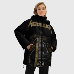 Женская зимняя куртка Oversize Metallica - фото 2