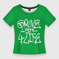 Женская футболка 3D Slim Грув стрит