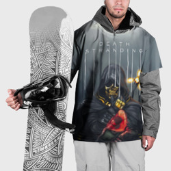 Накидка на куртку 3D Death Stranding на спине