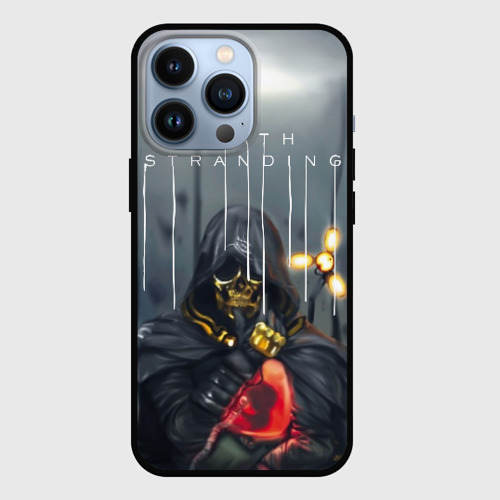 Чехол для iPhone 13 Pro Death Stranding на спине, цвет черный