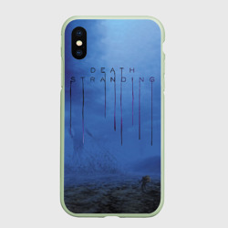 Чехол для iPhone XS Max матовый Death Stranding
