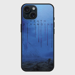Чехол силиконовый для Apple iPhone 15 матовый Death Stranding