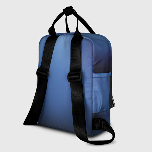 Женский рюкзак 3D с принтом Death Stranding, вид сзади #1