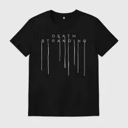 Мужская футболка хлопок Death Stranding на спине