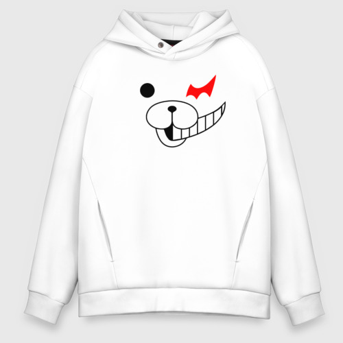 Мужское худи Oversize хлопок Monokuma части лица