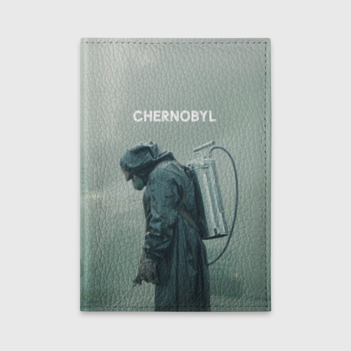 Обложка для автодокументов Чернобыль, цвет бирюзовый