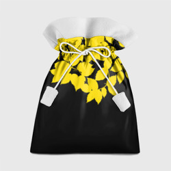 Подарочный 3D мешок Желтые Листья - Минимализм