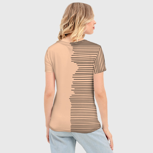 Женская футболка 3D Slim Сайтама, цвет 3D печать - фото 4
