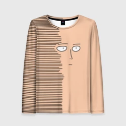 Женский лонгслив 3D Сайтама