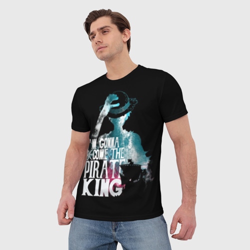 Мужская футболка 3D One piece Ван-Пис, цвет 3D печать - фото 3