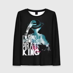 Женский лонгслив 3D One piece Ван-Пис