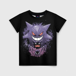 Детская футболка 3D Pokemon Gengar Rubber