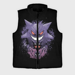 Мужской жилет утепленный 3D Pokemon Gengar Rubber