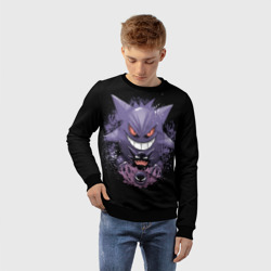 Детский свитшот 3D Pokemon Gengar Rubber - фото 2