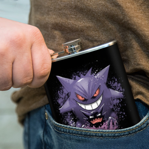 Фляга Pokemon Gengar Rubber - фото 4