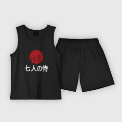 Детская пижама с шортами хлопок Seven Samurai