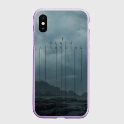 Чехол для iPhone XS Max матовый Death Stranding DS