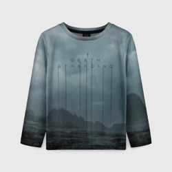 Детский лонгслив 3D Death Stranding DS