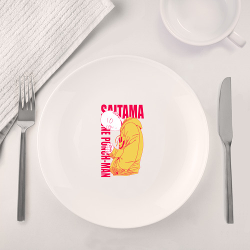 Набор: тарелка + кружка Saitama - фото 4