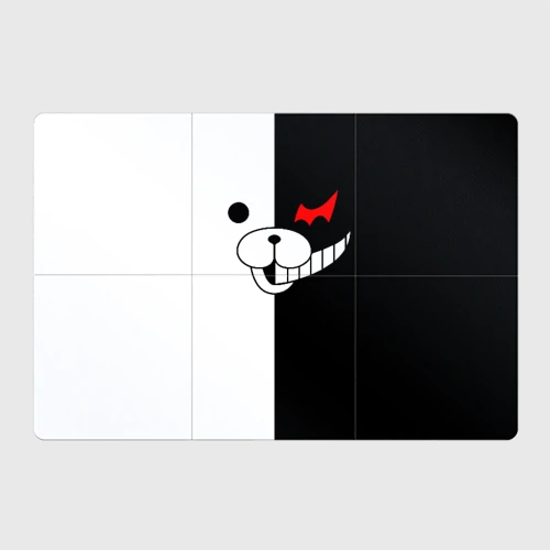 Магнитный плакат 3Х2 Monokuma капюшон Монокума