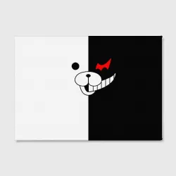 Холст прямоугольный Monokuma капюшон Монокума - фото 2
