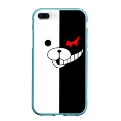 Чехол для iPhone 7Plus/8 Plus матовый Monokuma капюшон Монокума