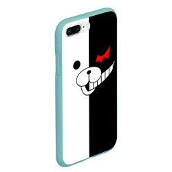 Чехол для iPhone 7Plus/8 Plus матовый Monokuma капюшон Монокума - фото 2