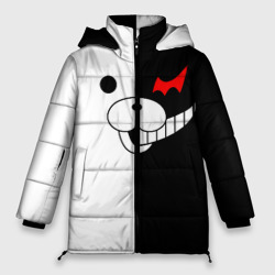 Женская зимняя куртка Oversize Monokuma капюшон Монокума