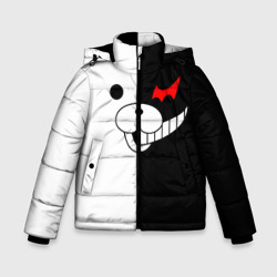 Зимняя куртка для мальчиков 3D Monokuma капюшон Монокума