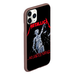 Чехол для iPhone 11 Pro Max матовый Metallica Металлика Металика - фото 2