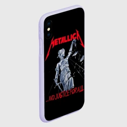 Чехол для iPhone XS Max матовый Metallica Металлика Металика - фото 2