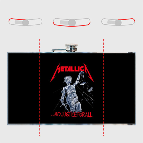 Фляга Metallica Металлика Металика - фото 5