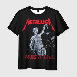 Мужская футболка 3D Metallica Металлика Металика