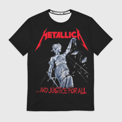 Мужская футболка 3D Metallica Металлика Металика