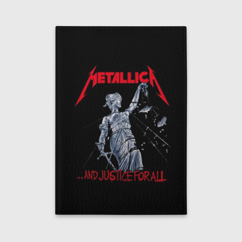 Обложка для автодокументов Metallica Металлика Металика, цвет зеленый