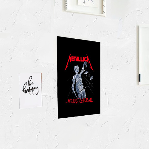 Постер Metallica Металлика Металика - фото 3