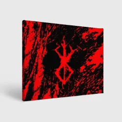 Холст прямоугольный Berserk logo elements