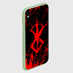 Чехол для iPhone XS Max матовый Berserk logo elements - фото 2