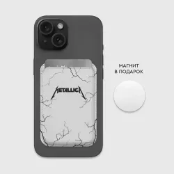 Картхолдер Magsafe магнитный Metallica - фото 2