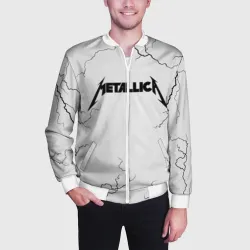 Мужской бомбер 3D Metallica - фото 2