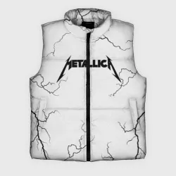Мужской жилет утепленный 3D Metallica