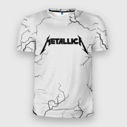 Мужская футболка 3D Slim Metallica