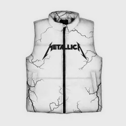 Женский жилет утепленный 3D Metallica