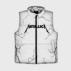Женский жилет утепленный 3D Metallica