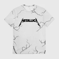 Мужская футболка 3D Metallica