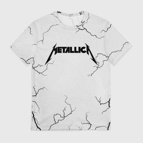 Мужская футболка 3D Metallica