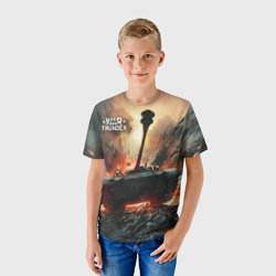 Детская футболка 3D War thunder - фото 2